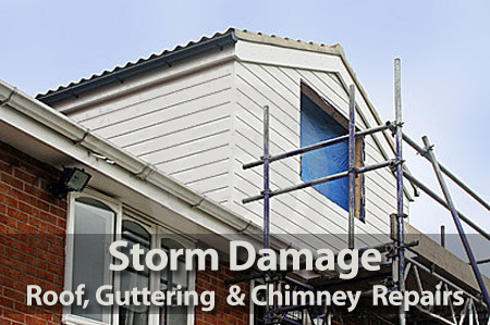 Roof repairs - Storm damage