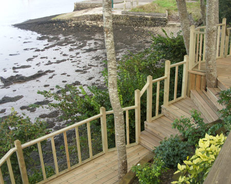 Decking Patio Area