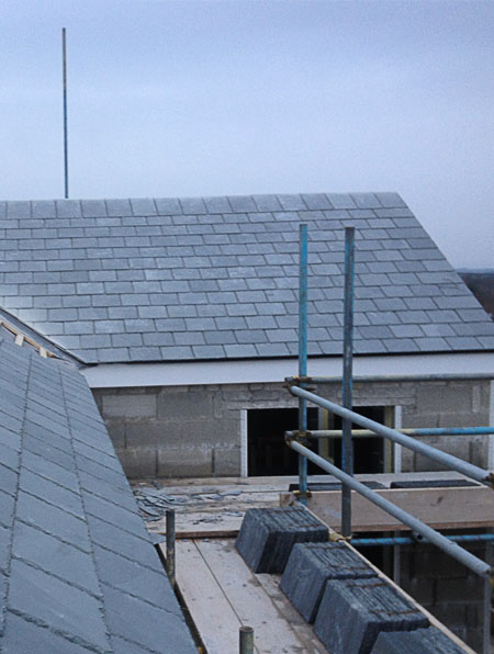 roof repairs - guttering replacement