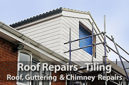 roof repairs - guttering replacement